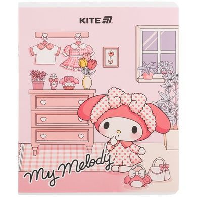Зошит шкільний Kite Kuromi HK25-238, 24 аркуші, клітинка HK25-238 фото
