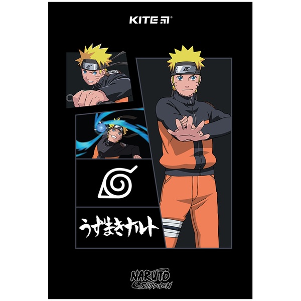 Блокнот-планшет Kite Naruto NR23-194-4, A5, 50 листов, клетка NR23-194-4 фото