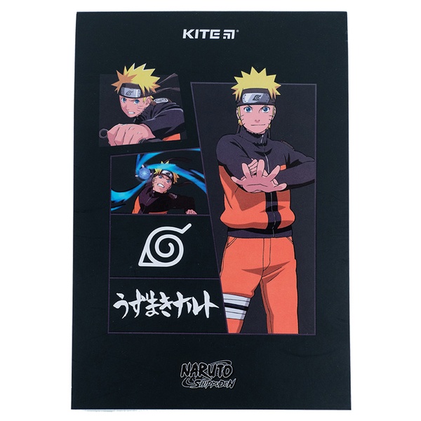 Блокнот-планшет Kite Naruto NR23-194-4, A5, 50 аркушів, клітинка NR23-194-4 фото