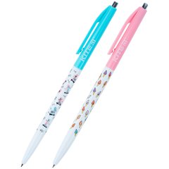 Ручка шариковая автоматическая Kite Cute K21-361-1, синяя K21-361-1 фото