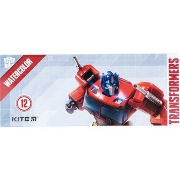 Краски акварельные Kite Transformers TF22-041, 12 цветов TF22-041 фото