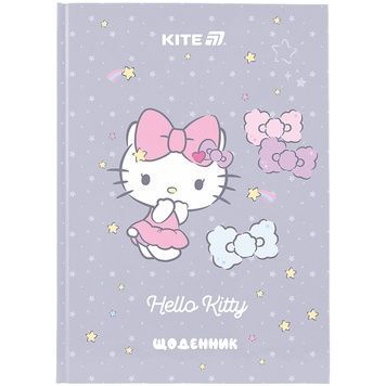 Щоденник шкільний Kite Hello Kitty HK25-262-1, тверда обкладинка HK25-262-1 фото