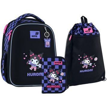 Шкільний набір Kite Education Kuromi SET_HK26-555S-3 SET_HK26-555S-3 фото