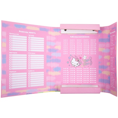 Папка для зошитів на гумці Kite Hello Kitty HK23-210, картон HK23-210 фото