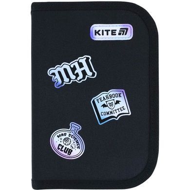 Пенал без наповнення Kite Monster High MH26-622, 1 відділення, 2 відвороти MH26-622 фото