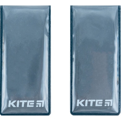 Набор магнитных клипс светоотражающих Kite K23-113-1, темно-серые K23-113-1 фото
