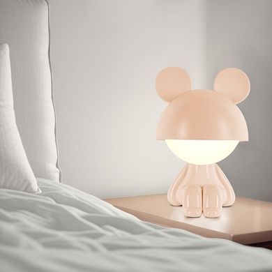 Світильник-нічник LED з акумулятором Cute Mouse Kite K25-316-2-4, персиковий K25-316-2-4 фото