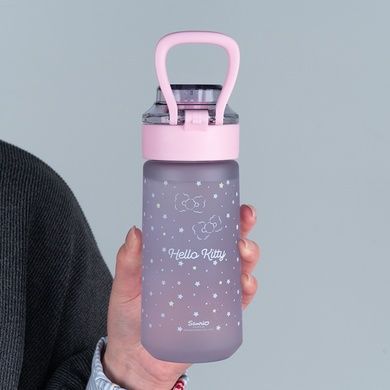 Пляшечка для води Kite Hello Kitty HK25-1213, 560 мл, сіра HK25-1213 фото