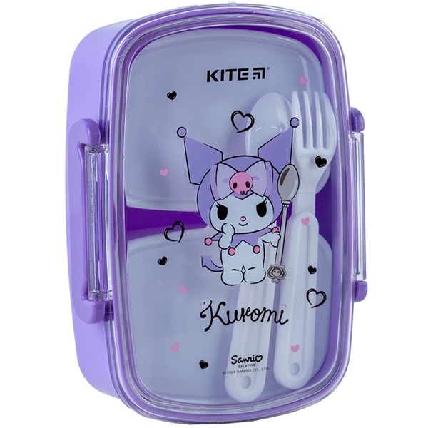 Ланчбокс з наповненням Kite Hello Kitty Kuromi HK24-181-1, 750 мл HK24-181-1 фото