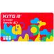 Олівці кольорові тригранні Kite Fantasy K22-058-2, 12 кольорів, металевий пенал K22-058-2 фото 1