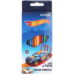 Карандаши цветные Kite Hot Wheels HW21-051, 12 шт.