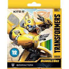 Фломастеры Kite Transformers BambleBee Movie TF19-047, 12 цветов