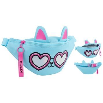 Сумка-бананка Kite дитяча Sunny Cat K24-2577-1 K24-2577-1 фото