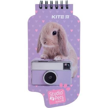 Блокнот на спіралі Kite Studio Pets SP22-465, 50 аркушів, нелінований SP22-465 фото