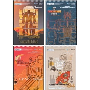 Тетрадь для рисования Kite Transformers TF24-243, 30 листов TF24-243 фото