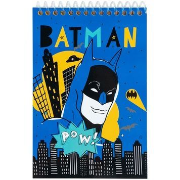 Блокнот на спіралі Kite DC Comics DC25-196, А6, 48 аркушів, нелінований DC25-196 фото