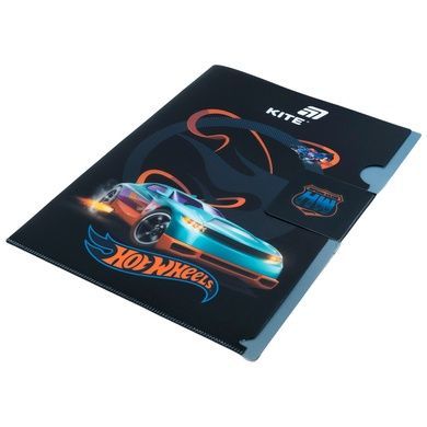 Папка-куточок з клапаном Kite Hot Wheels HW25-248-2, A4 HW25-248-2 фото