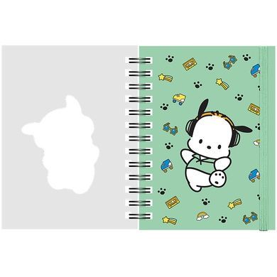 Блокнот на спіралі Kite Pochacco PC26-229, А6, 80 аркушів, клітинка PC26-229 фото