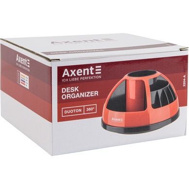 Підставка-органайзер Axent Duoton 2204-47-A, 170x170x120 мм, 11 відділень, синя індіго 2204-47-A фото