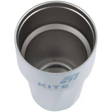 Термокружка Kite K25-1220-2, 450 мл, сіро-блакитна K25-1220-2 фото