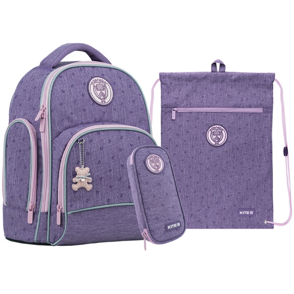 Набор рюкзак+пенал+сумка для об. Kite 706S CollegeLineGirl SET_K22-706S-1 фото