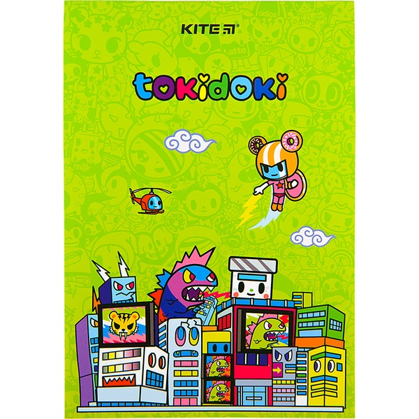 Блокнот-планшет Kite tokidoki TK22-194-4, A5, 50 аркушів, клітинка TK22-194-4 фото