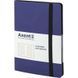 Книга записна Axent Partner Soft 8206-38-A, A5-, 125x195 мм, 96 аркушів, клітинка, гнучка обкладинка, блакитна 8206-38-A фото 2