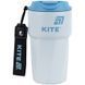 Термокружка Kite K25-1220-2, 450 мл, сіро-блакитна K25-1220-2 фото 1