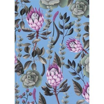 Книга записна Axent Bloom 8456-2-A, А5, 96 аркушів, клітинка, тверда обкладинка, блакитна 8456-2-A фото
