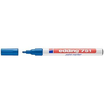 Маркер Paint e-751 1-2 мм круглий синій e-751/03 фото