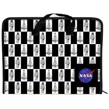Папка-портфель на блискавці Kite NASA NS21-202, 1 відділення, A4 NS21-202 фото