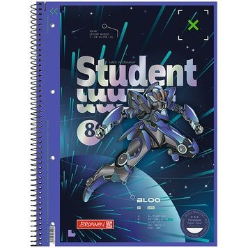 Коледж-блок А4 Premium, лінія, 80 арк.,Robot Heroes 10-679 27 421 фото
