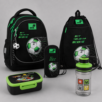 Шкільний набір 5в1 Kite Education Football SET_K26-724S-3 SET_K26-724S-3 фото