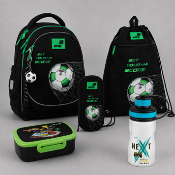 Шкільний набір 5в1 Kite Education Football SET_K26-724S-3 SET_K26-724S-3 фото