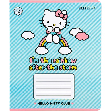 Тетрадь школьная Kite Hello Kitty HK22-234, 12 листов, в линию HK22-234 фото