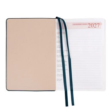 Ежедневник Leo Planner Prime A5 датированный 2027 интегральный изумрудный 368 страниц 252730 фото