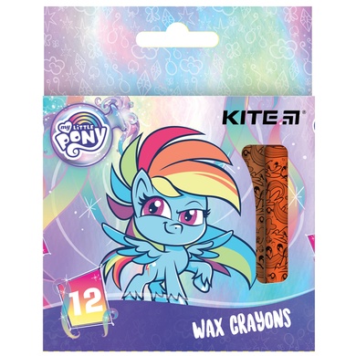 Крейда воскова Kite My Little Pony LP21-070, 12 кольорів LP21-070 фото