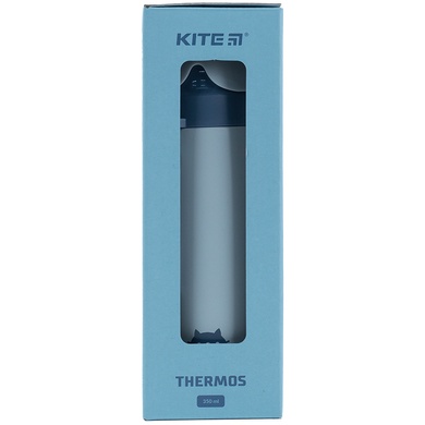 Термос Kite Сat K21-376-01, 350 мл, блакитний K21-376-01 фото