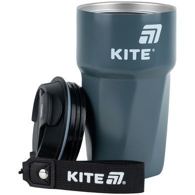 Термокружка Kite K25-1220-1, 450 мл, сіра K25-1220-1 фото