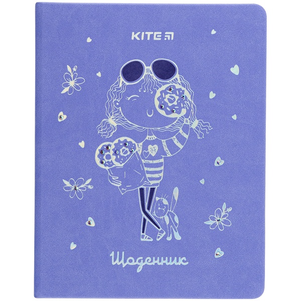 Дневник школьный Kite Donuts girl K22-264-4, твердая обложка, PU K22-264-4 фото
