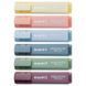 Маркер Axent Highlighter 2537-50-A, 1-5 мм, клиновидный, ассорти, morandi 2537-50-A фото 2