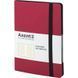 Книга записна Axent Partner Soft 8206-05-A, A5-, 125x195 мм, 96 аркушів, клітинка, гнучка обкладинка, червона 8206-05-A фото 2
