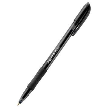 Ручка масляна Axent Flow AB1054-01-A, 0.7 мм, чорна AB1054-01-A фото