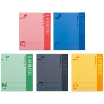 Зошит шкільний Kite One Color K26-232, 12 аркушів, клітинка K26-232 фото
