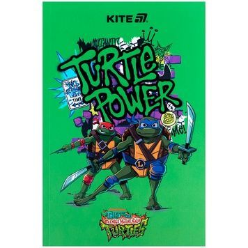 Блокнот Kite Ninja Turtles NT25-193-1, термобіндер, А5, 64 аркуші, нелінований NT25-193-1 фото