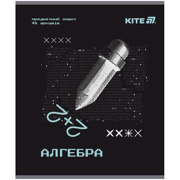 Тетрадь предметная Kite Techno K25-240-3, 48 листов, клетка, алгебра K25-240-3 фото