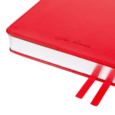 Ежедневник Leo Planner Aldento A5 датированный 2027 интегральный красный 368 страниц 252731 фото