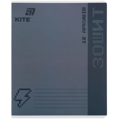 Зошит шкільний Kite One Color K26-232, 12 аркушів, клітинка K26-232 фото