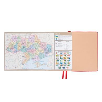 Ежедневник Leo Planner Aldento A5 датированный 2027 интегральный красный 368 страниц 252731 фото