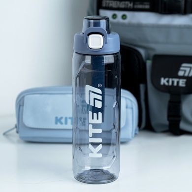 Пляшечка для води Kite K26-1211-3, 800 мл, сіра K26-1211-3 фото